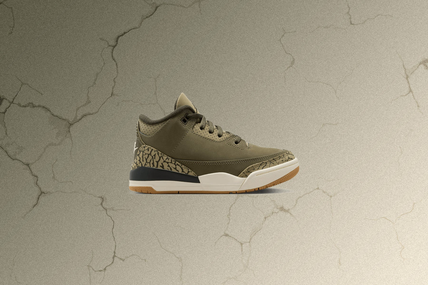 Air Jordan 3 Retro 'Family Affair' (PS) - Medium Olive/Neutral Olive/Sequoia