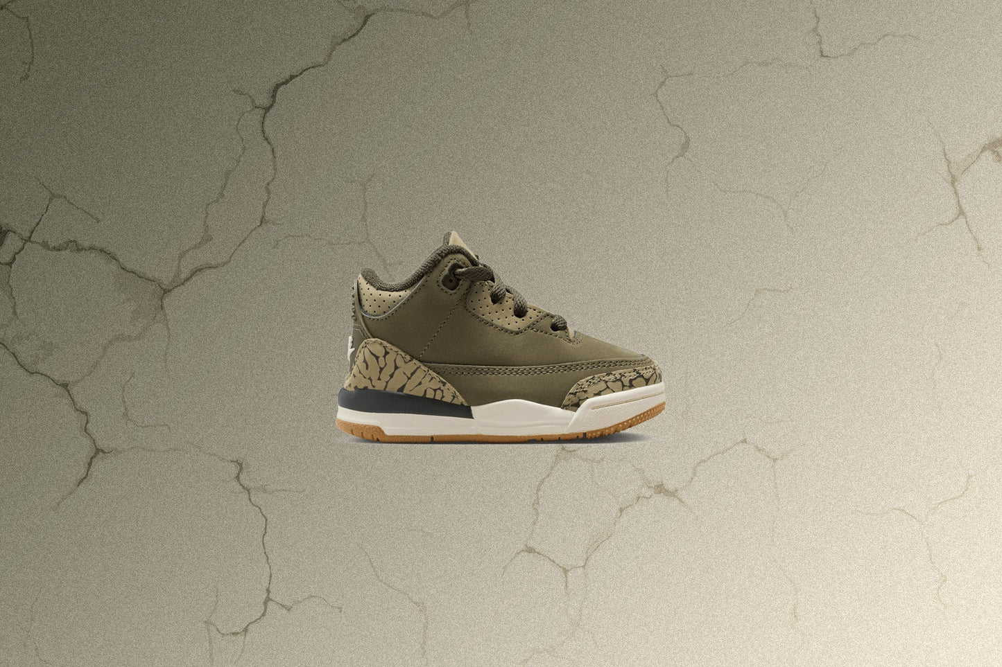 Air Jordan 3 Retro  'Family Affair' (TD) - Medium Olive/Neutral Olive/Sequoia