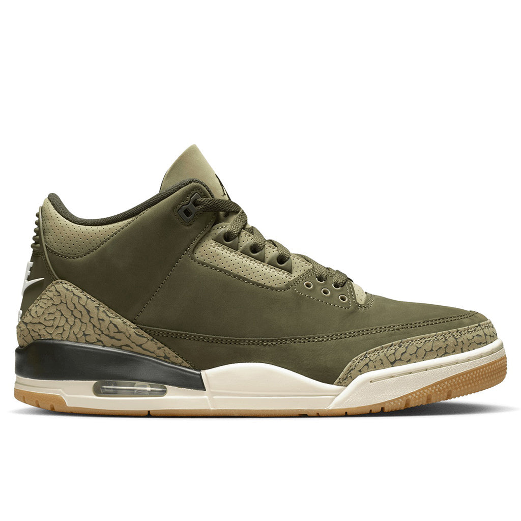 Air Jordan 3 Retro 'Family Affair' - Medium Olive/Sequoia/Neutral Olive