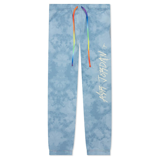 Jordan x J Balvin Fleece Pants - Celestine Blue/Leche Blue