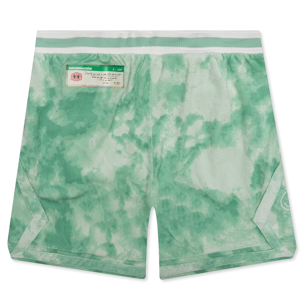Jordan x J Balvin Shorts - Jade Aura/Enamel Green