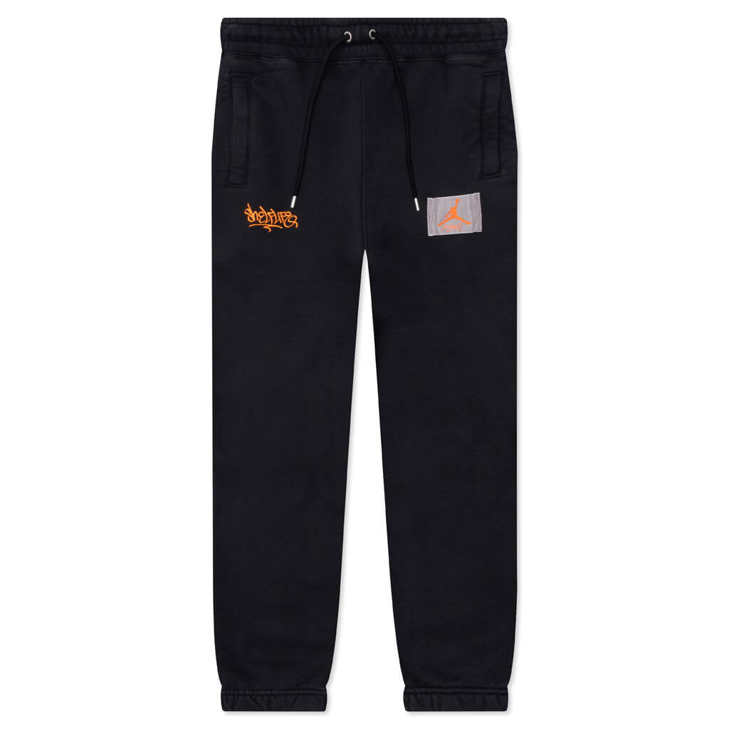 Air Jordan x Shelflife Pant - Black/Total Orange