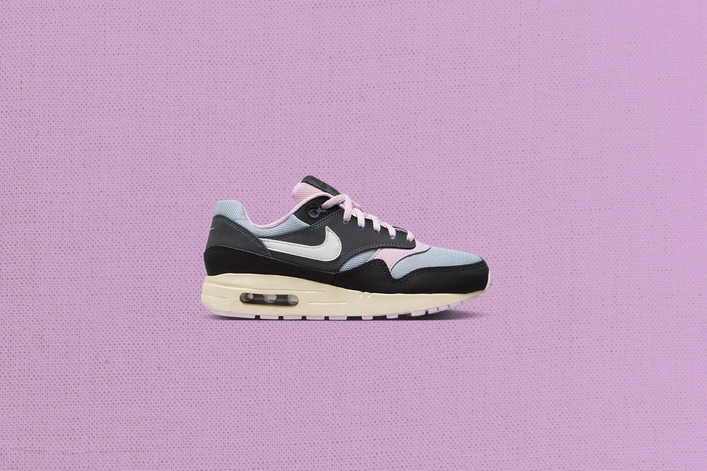 Air Max 1 'Pink Foam' (GS) - Black/Summit White/Anthracite
