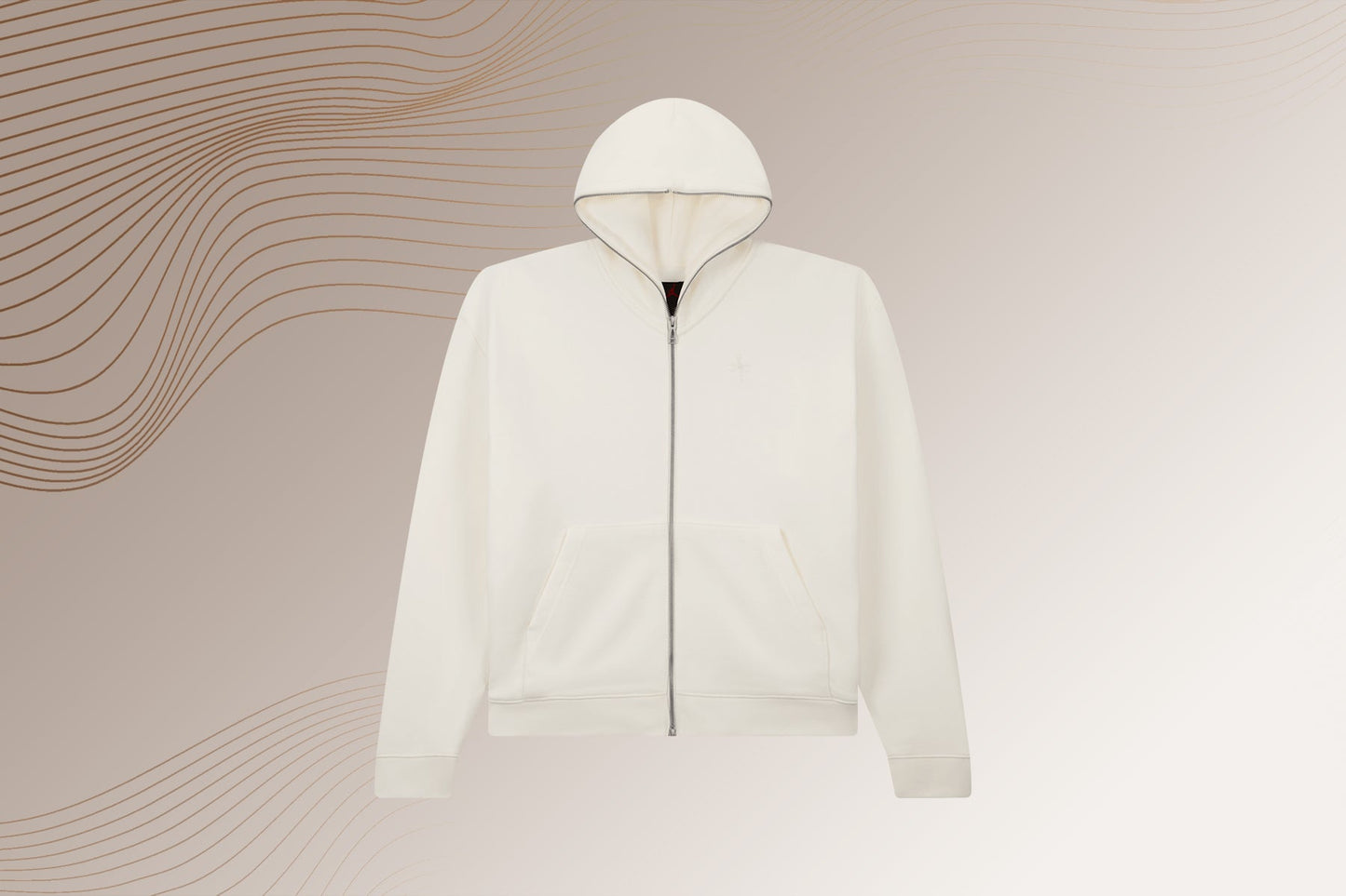 Air Jordan x Travis Scott Men's Full-Zip Hoodie - Baroque Brown