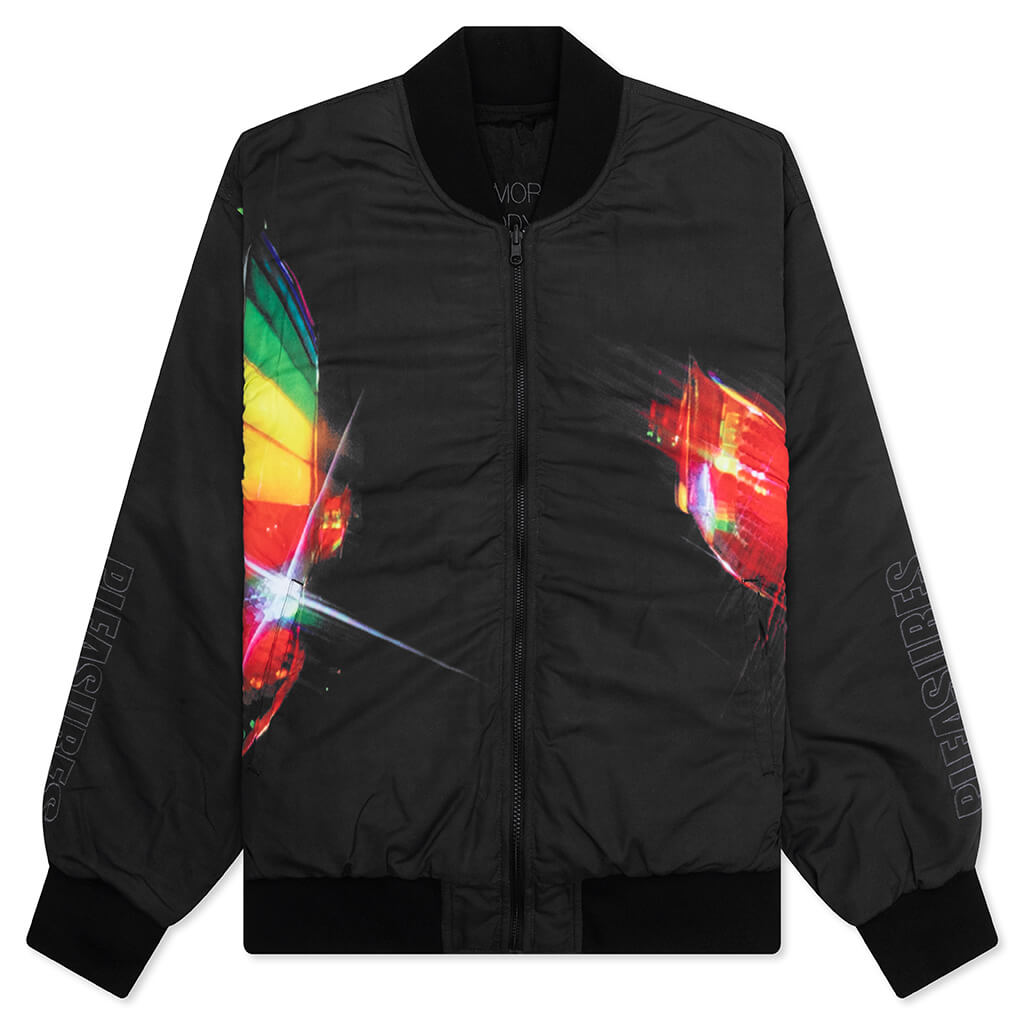 Daft Club Reversible Bomber - Black