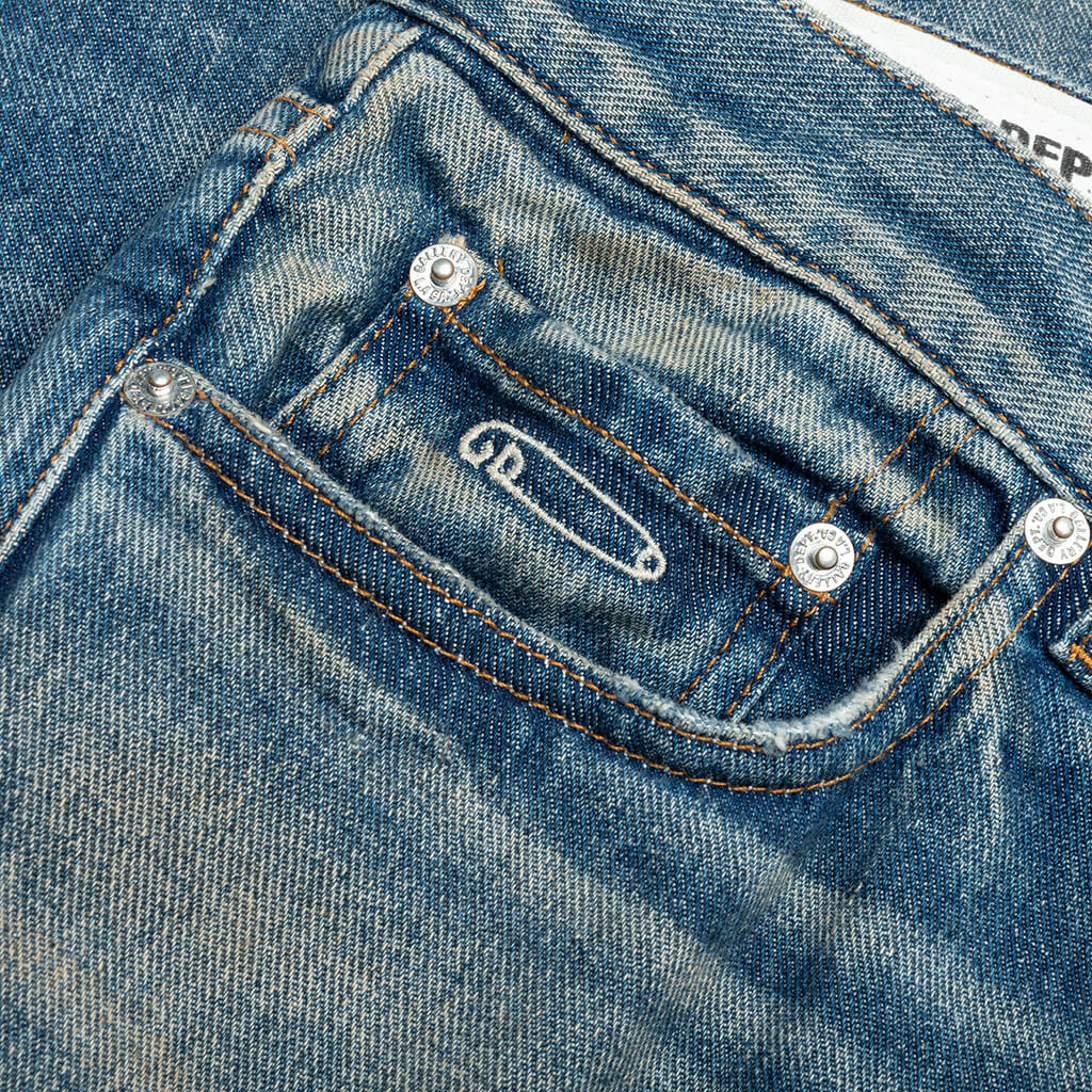 Dagger Bootcut Pant - Indigo