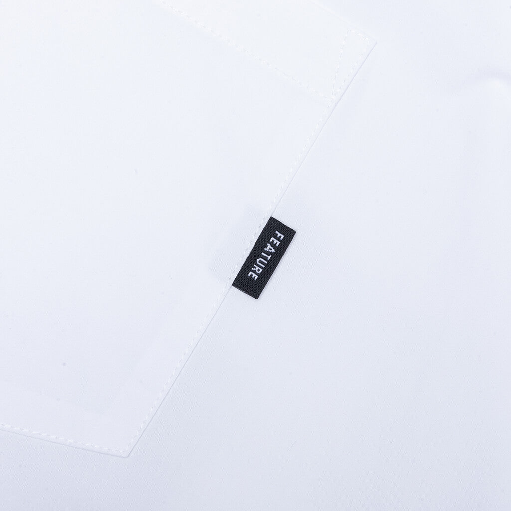 Dali Oversized Button Down Shirt - White