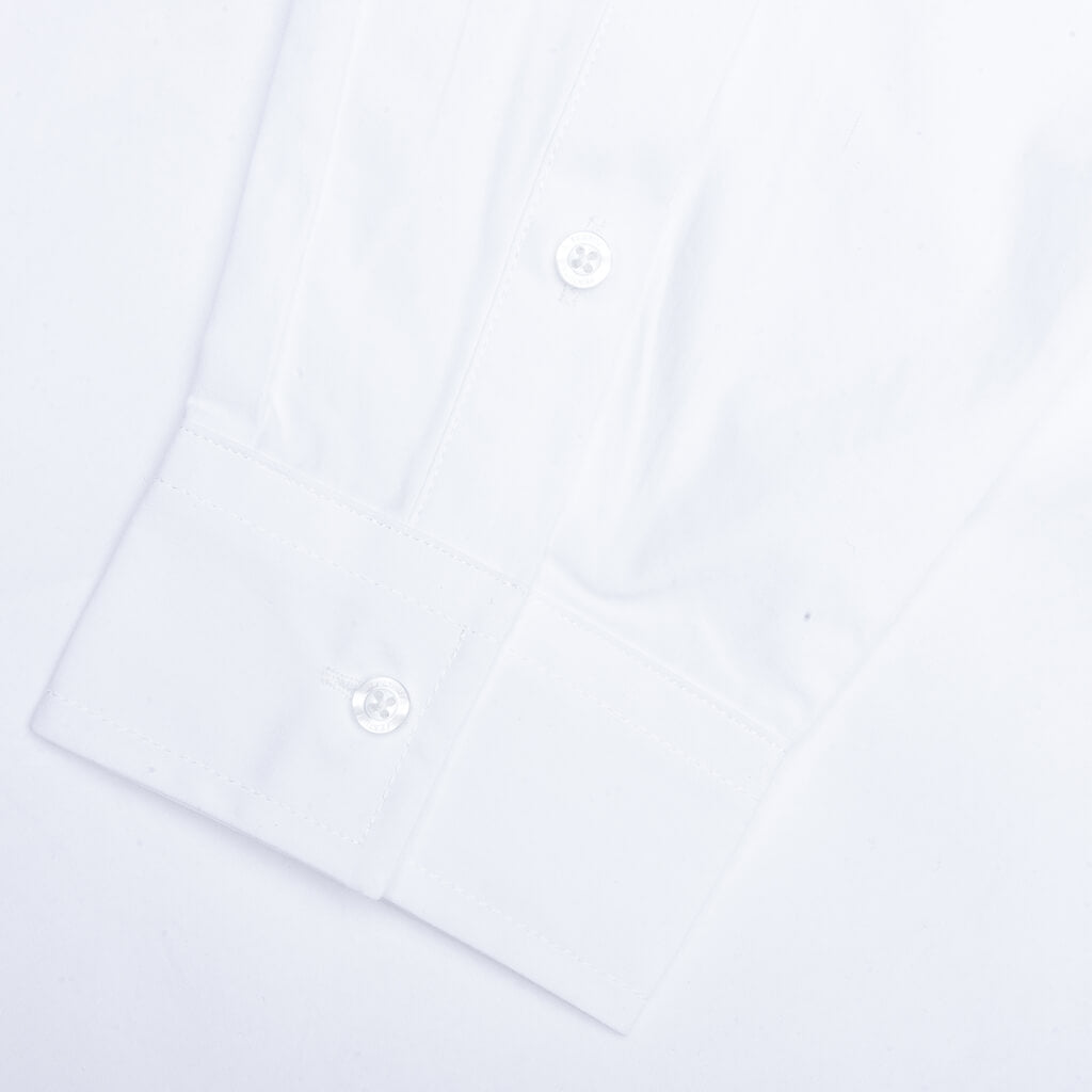 Dali Oversized Button Down Shirt - White