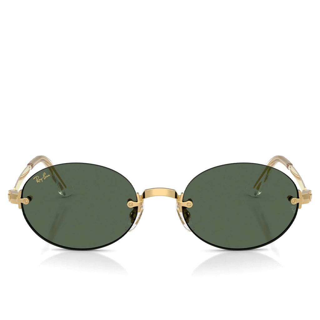 Ray-Ban x A$AP Rocky Rimless Oval - Arista/Dark Green