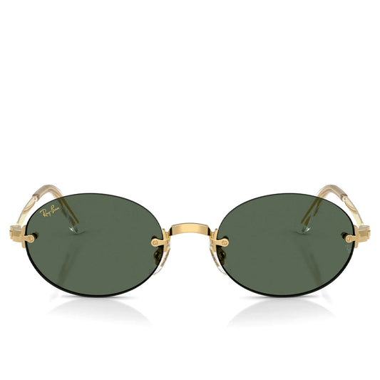 Ray-Ban x A$AP Rocky Rimless Oval - Arista/Dark Green