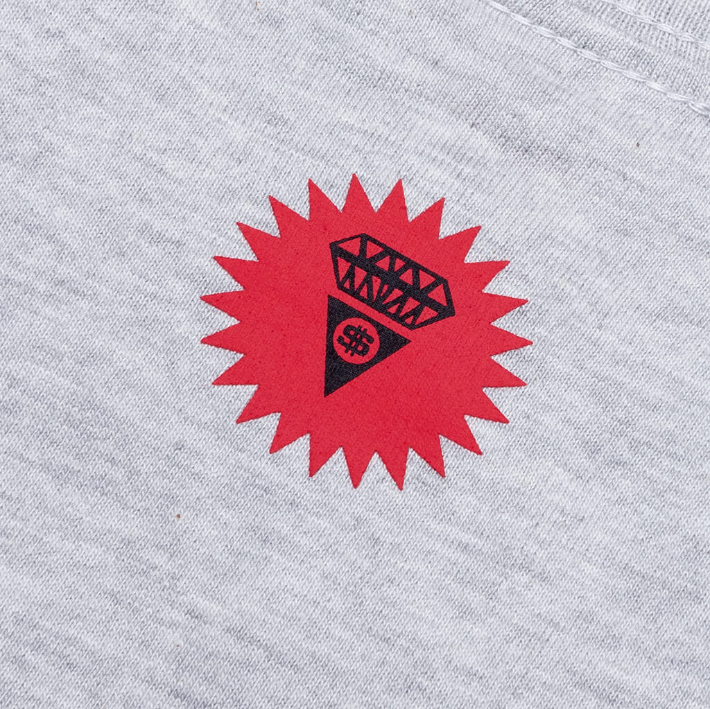 Decadence S/S Tee - Heather Gray