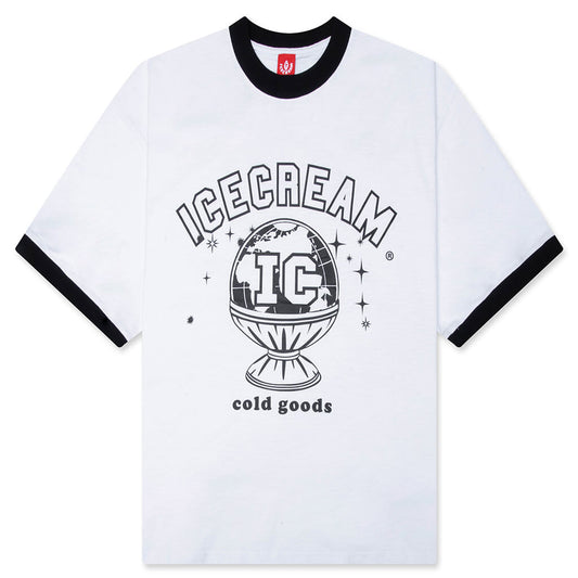 Delivery S/S Knit Tee - White