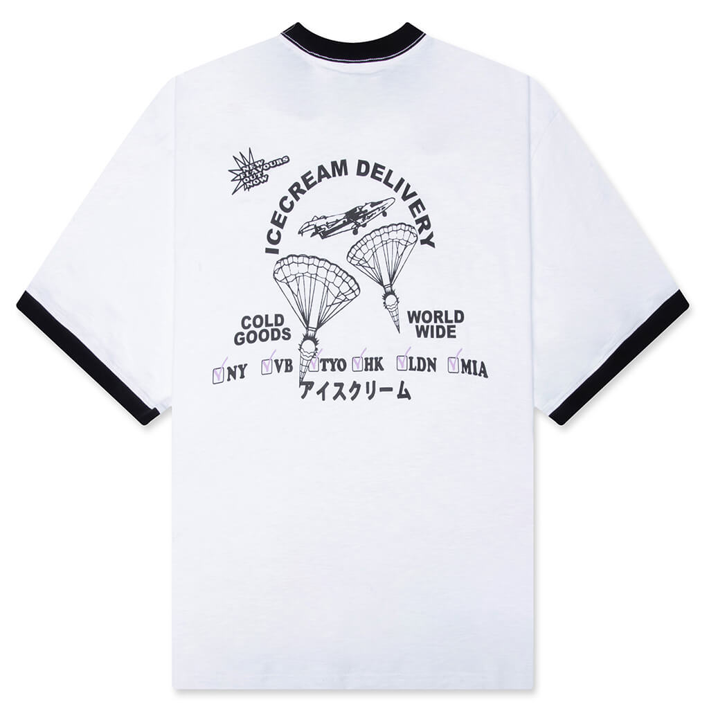 Delivery S/S Knit Tee - White