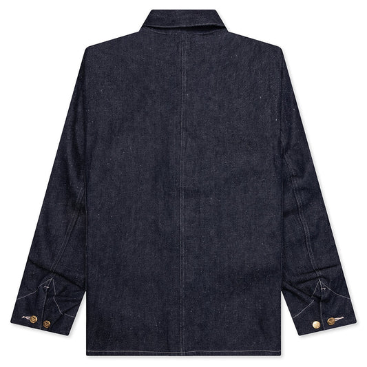 Denim Coverall Jacket Rigid - Indigo