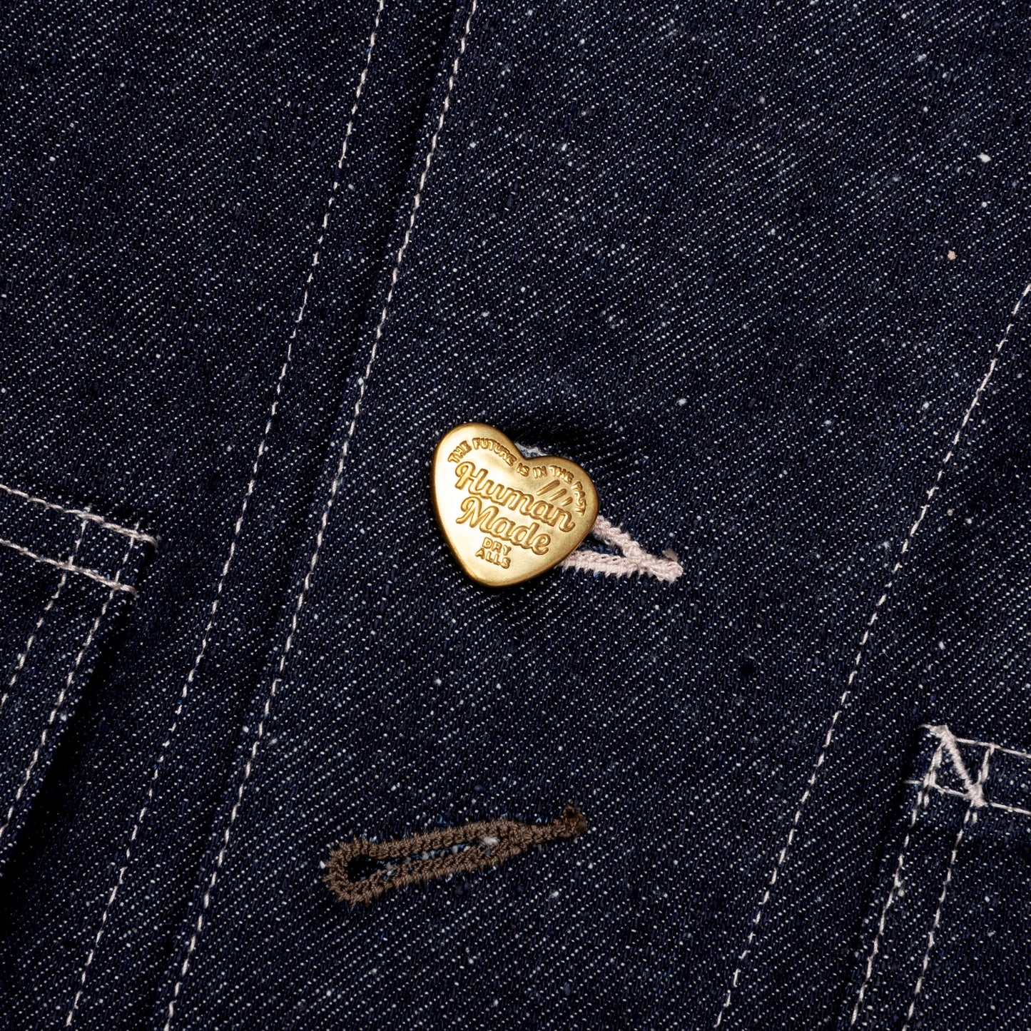 Denim Coverall Jacket Rigid - Indigo