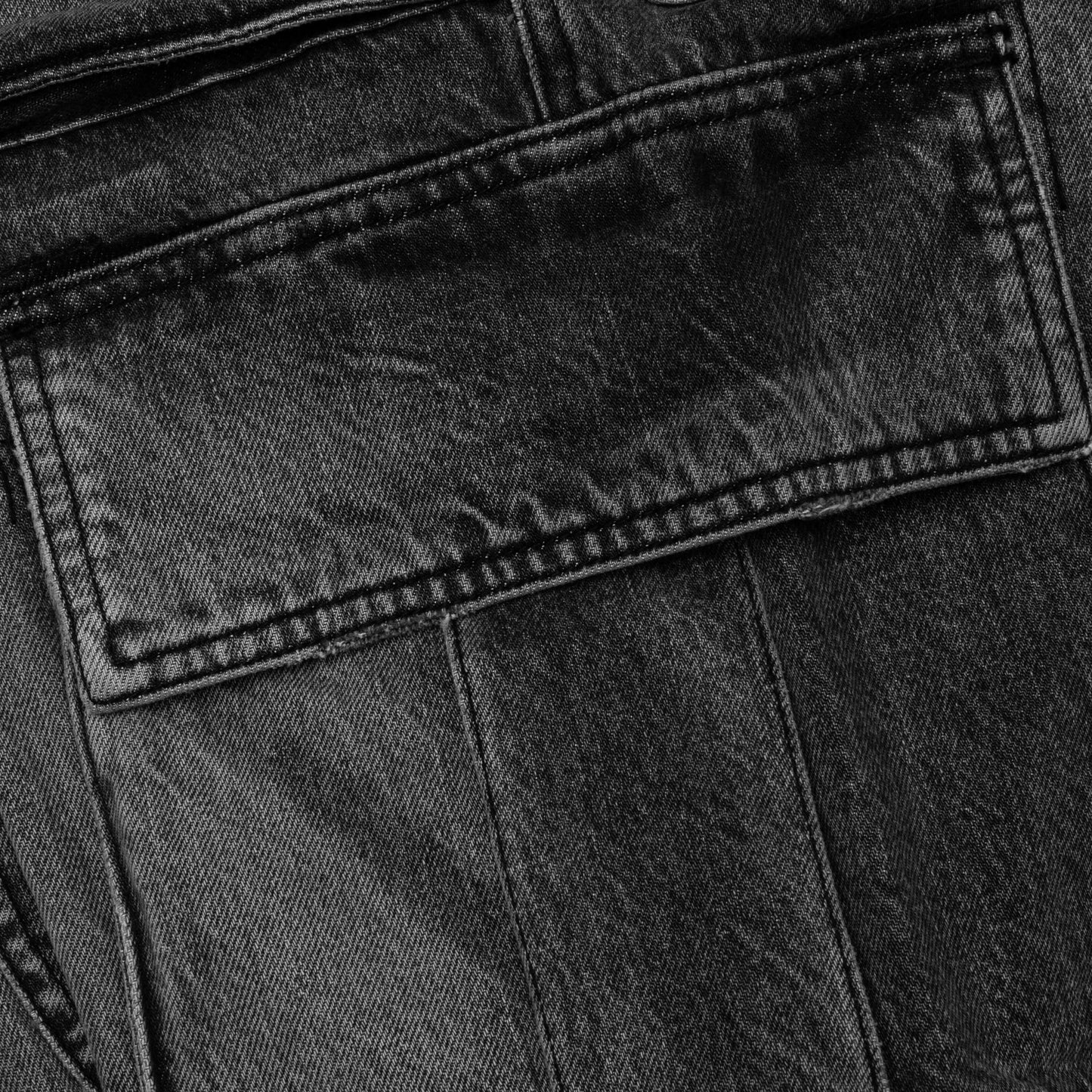 Denim Logo Cargo Pants - Brown Wash