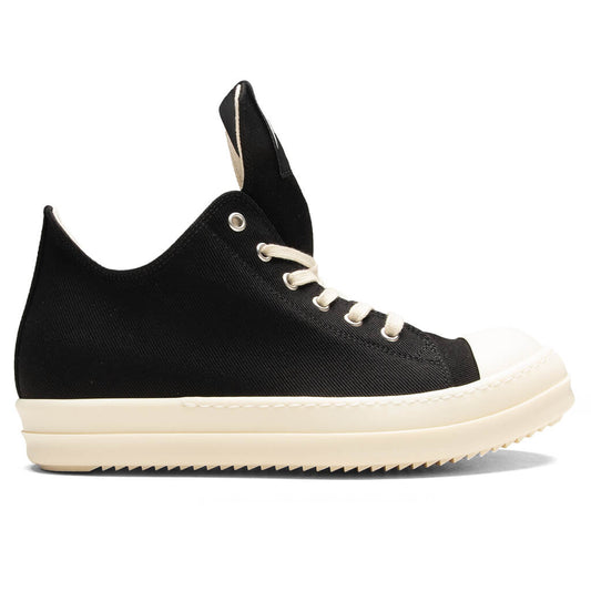 Denim Low Sneaks - Black/Milk