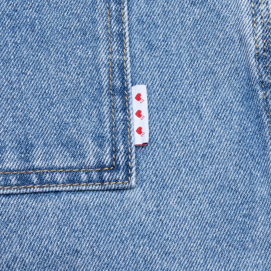 Denim Painter Shorts - Indigo