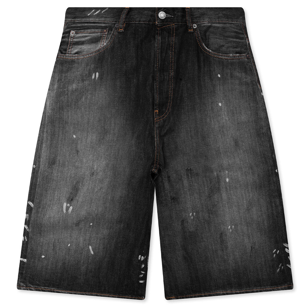 Denim Shorts - Black