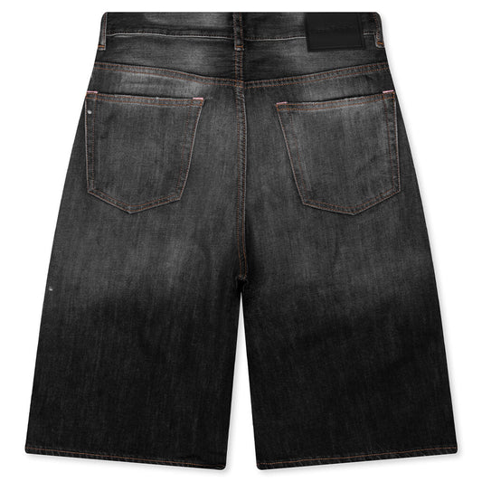 Denim Shorts - Black