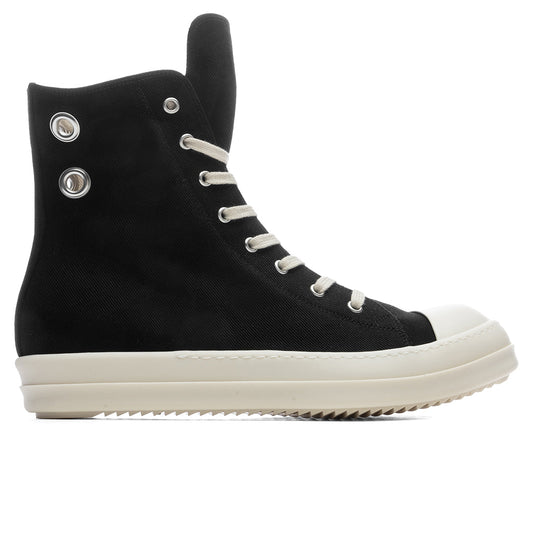 Denim Sneaks - Black/Milk