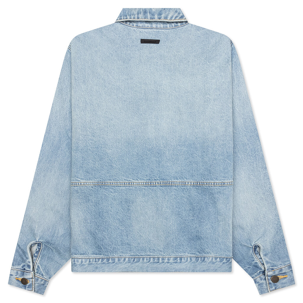 Denim Trucker Jacket - Vintage Blue