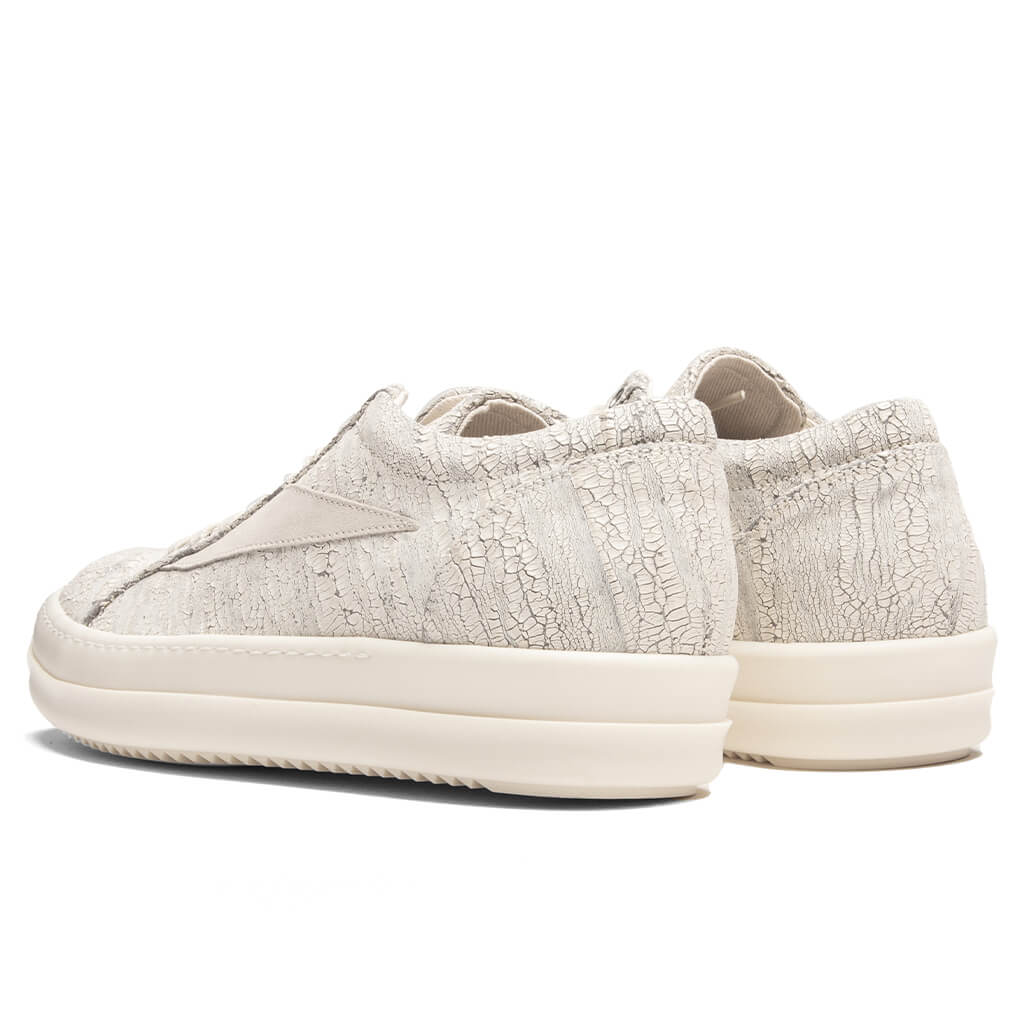 Denim Vintage Sneaks - Milk White