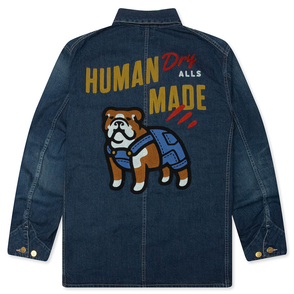 Denim Coverall Jacket - Indigo