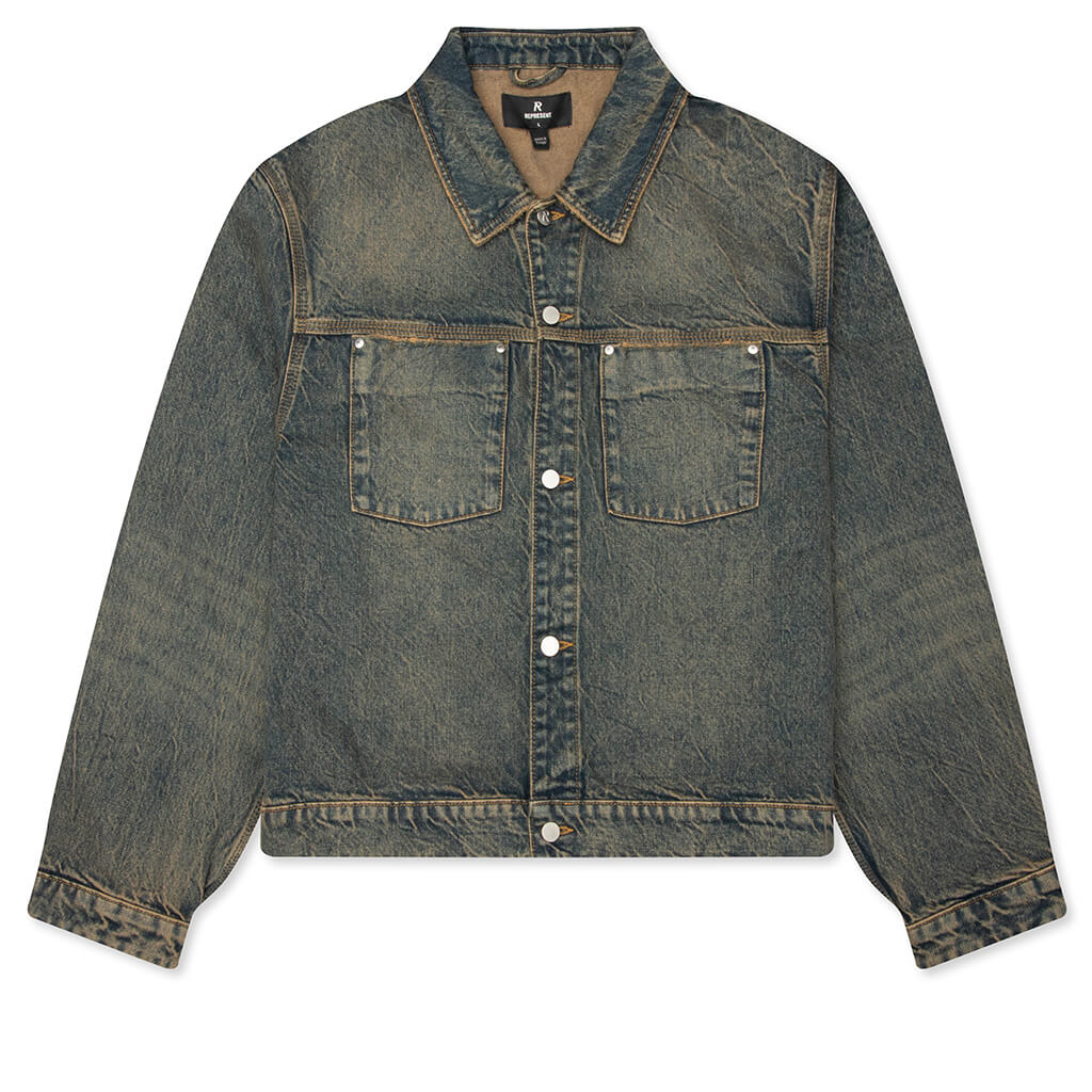 Denim Trucker - Blue Cream