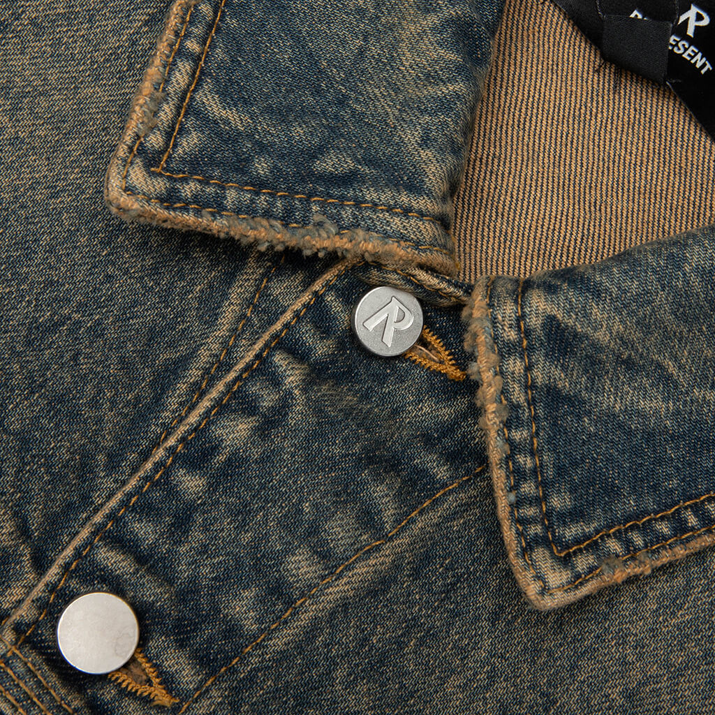 Denim Trucker - Blue Cream