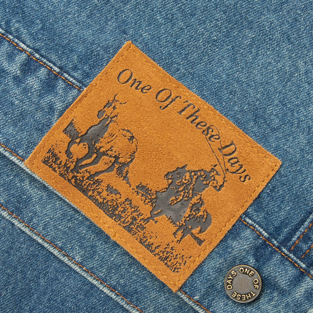 Denim Trucker Jacket - Washed Indigo