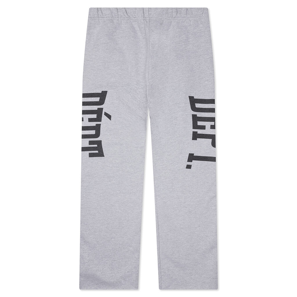 Dept Post Workout Sweatpant - Heather Grey