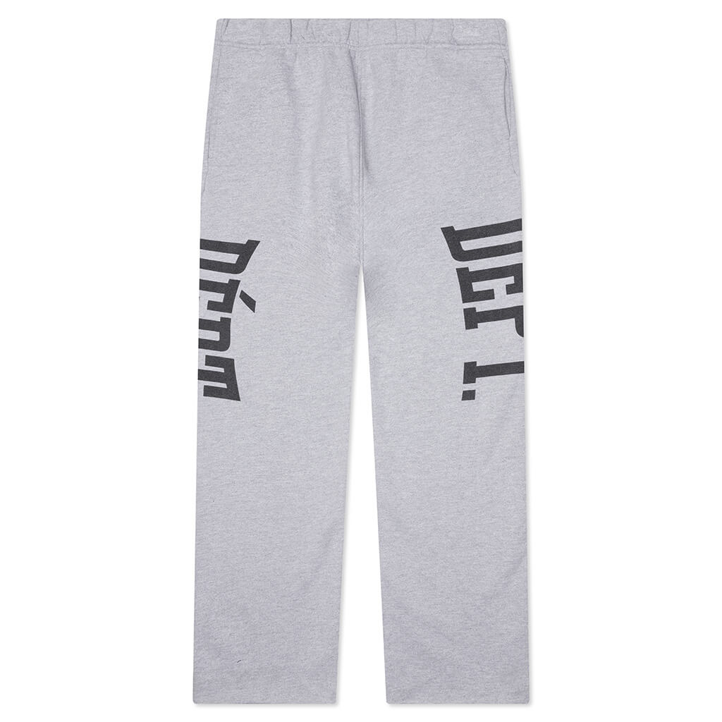 Dept Post Workout Sweatpant - Heather Grey