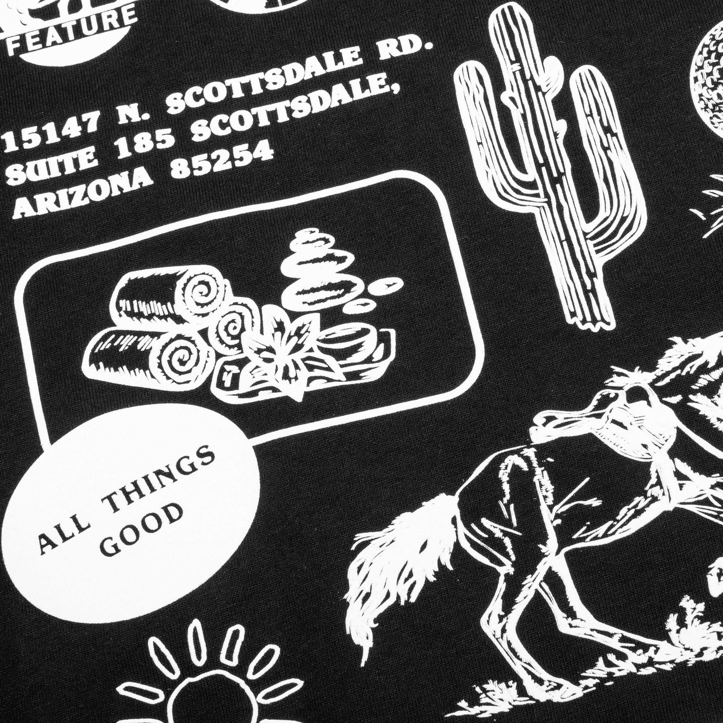 Desert Ad Tee - Black
