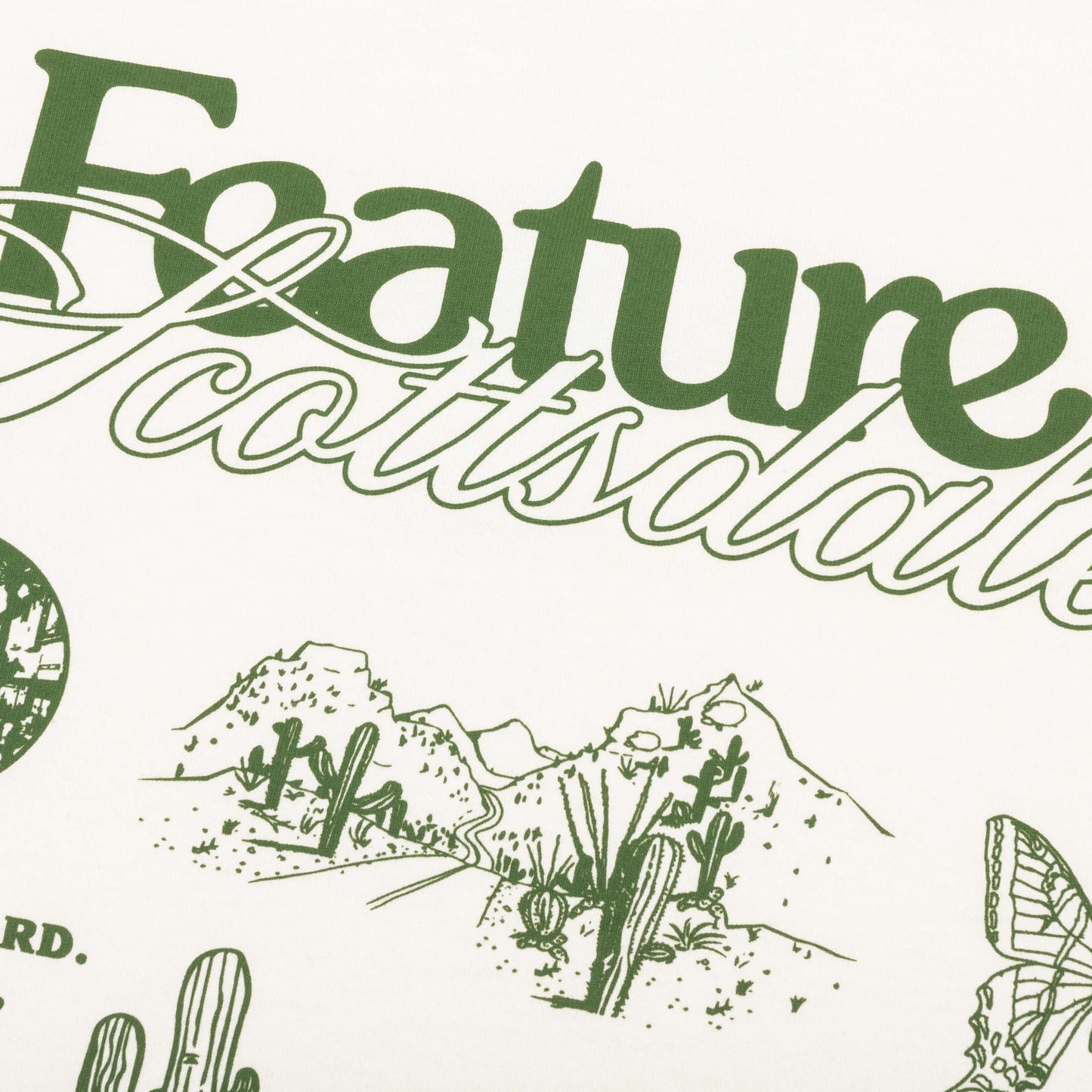 Desert Ad Tee - Cannoli Cream
