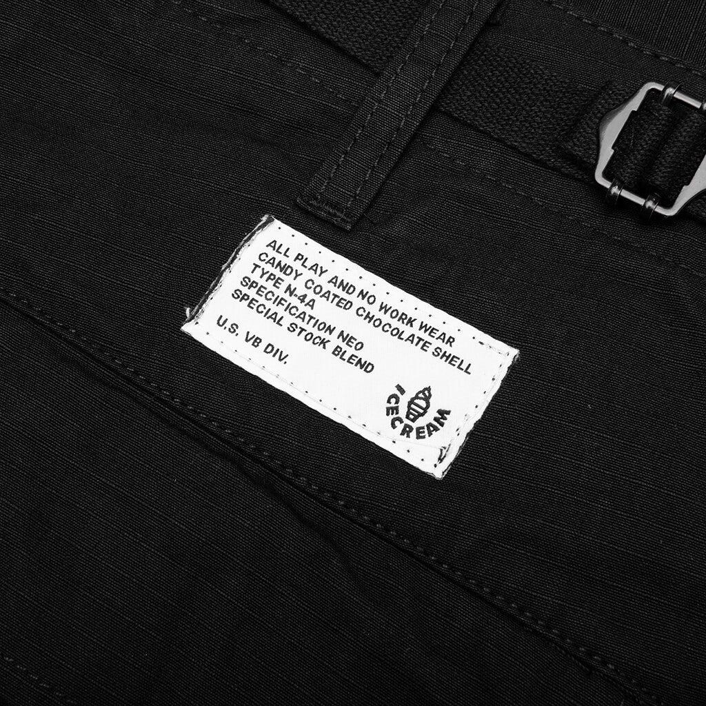 Destro Cargo Shorts - Black