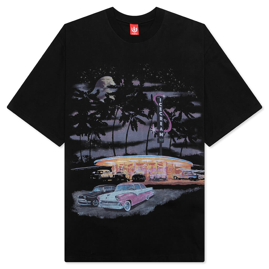 Diamond S/S Oversize Knit - Stretch Limo