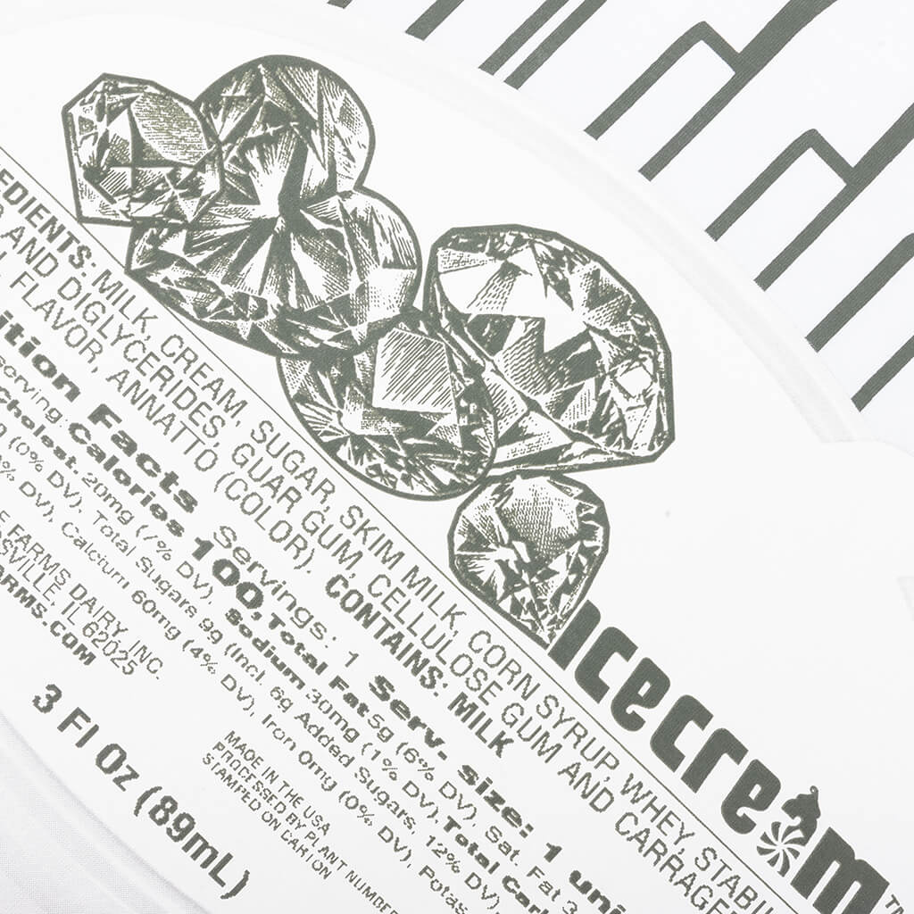 Diamond S/S Tee - White