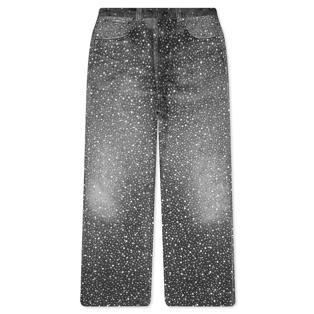 20K Swarovski Diamond Boro Jean - Black