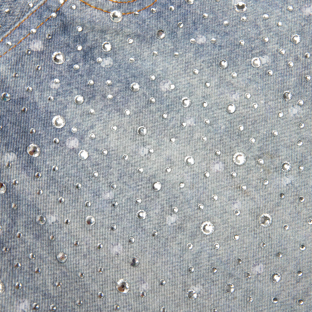20K Swarovski Diamond Boro Jean - Blue