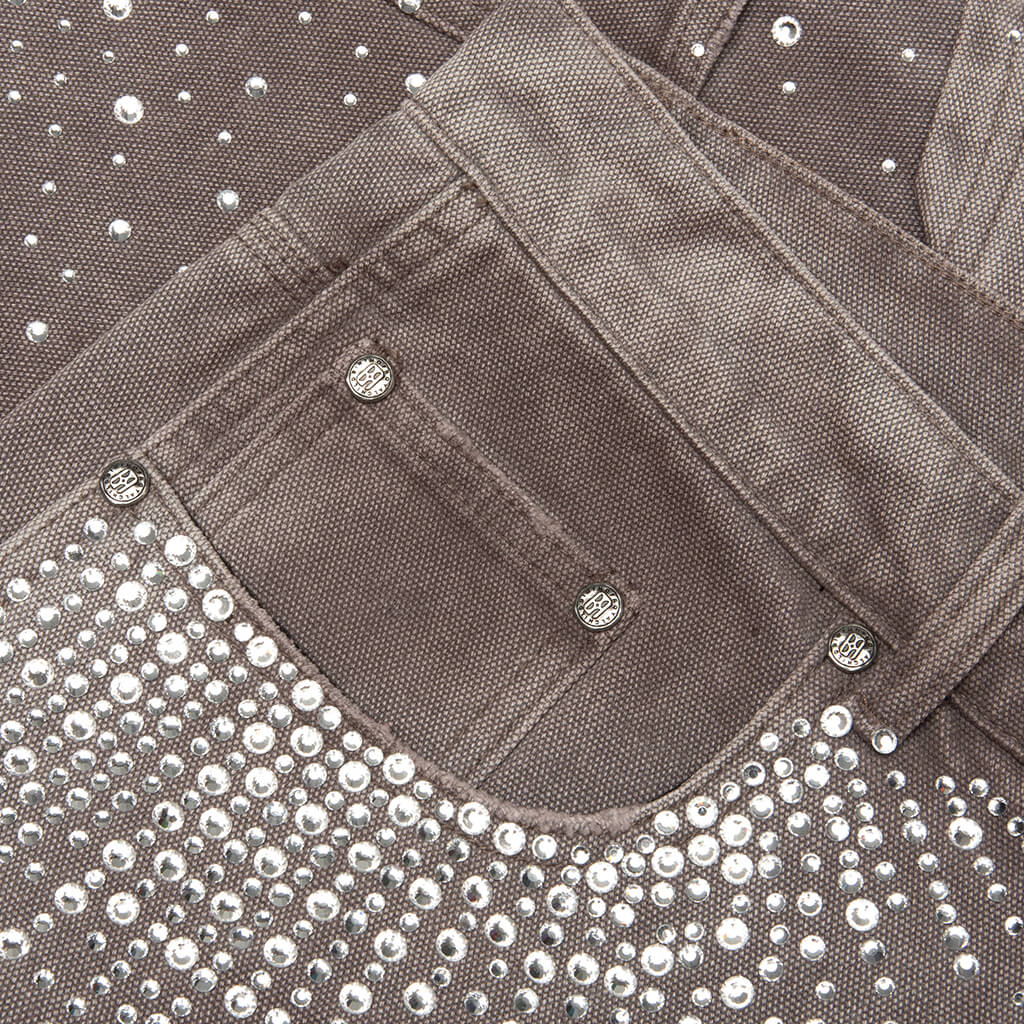 20K Diamond Jorts - Brown