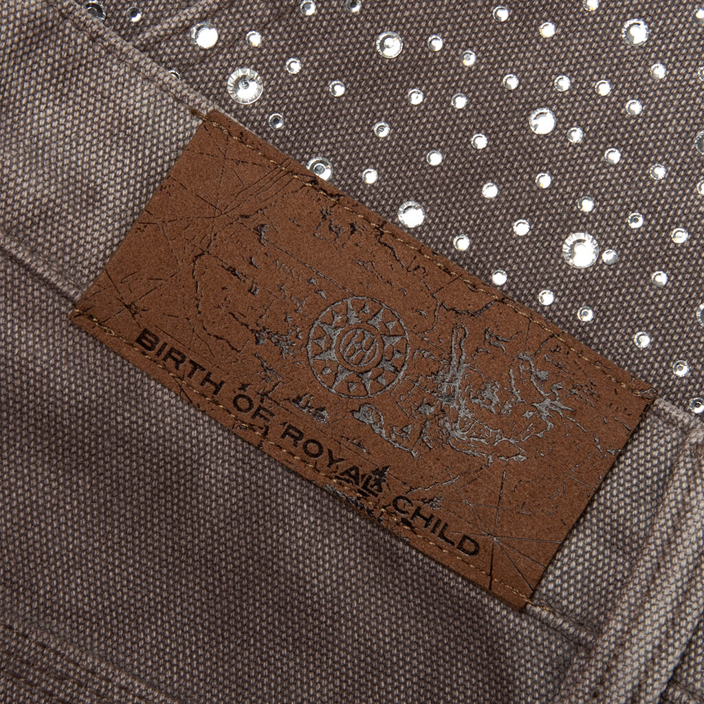 20K Diamond Jorts - Brown
