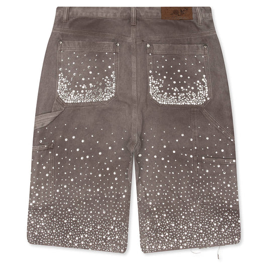 20K Diamond Jorts - Brown
