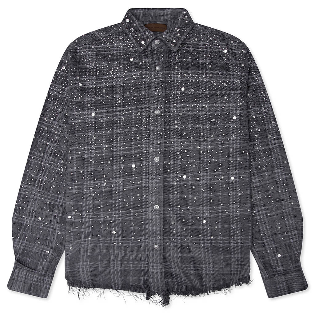 20K Pearl Diamond Shirt - Black/Gray