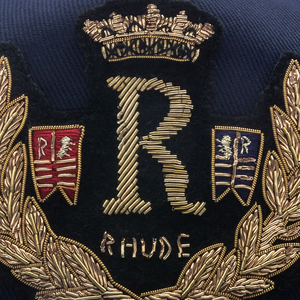 Diana Crest Hat - Navy