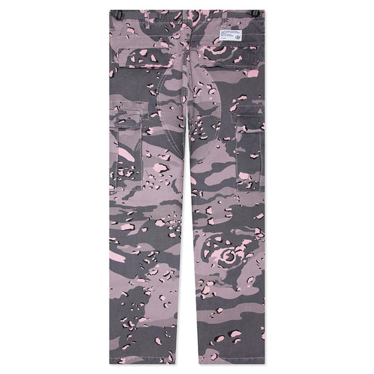 Dipped Cargo Pants - Pink Nectar