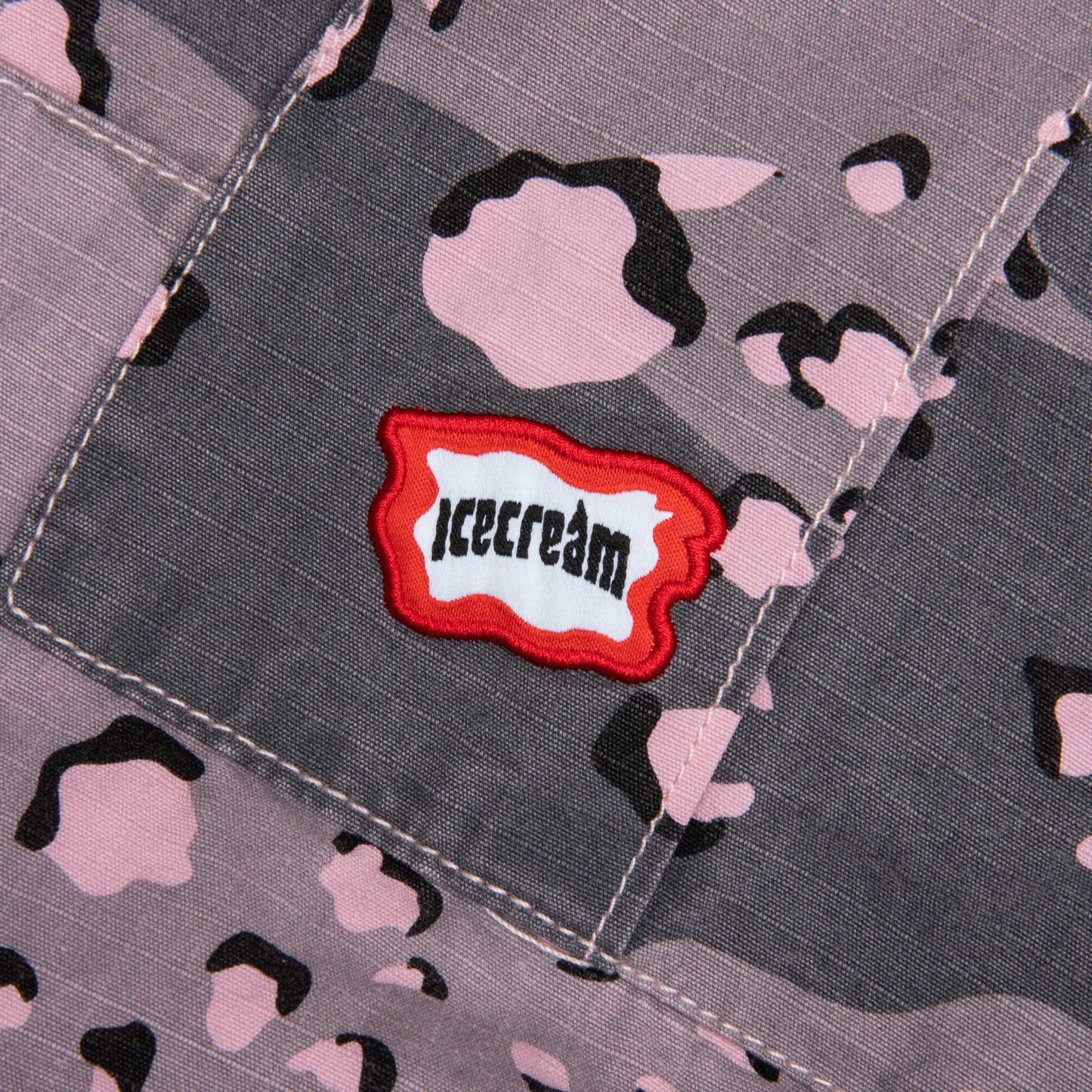 Dipped Cargo Pants - Pink Nectar