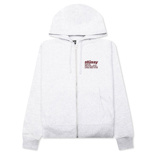 DNA Zip Hoodie - Ash Heather