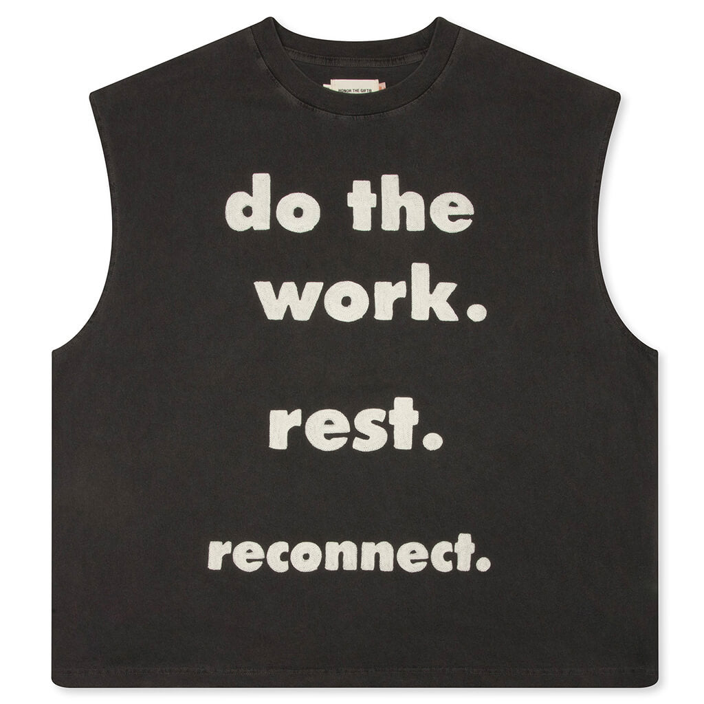 Do The Work Tank - Black