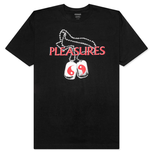 Dog Tags T-Shirt - Black
